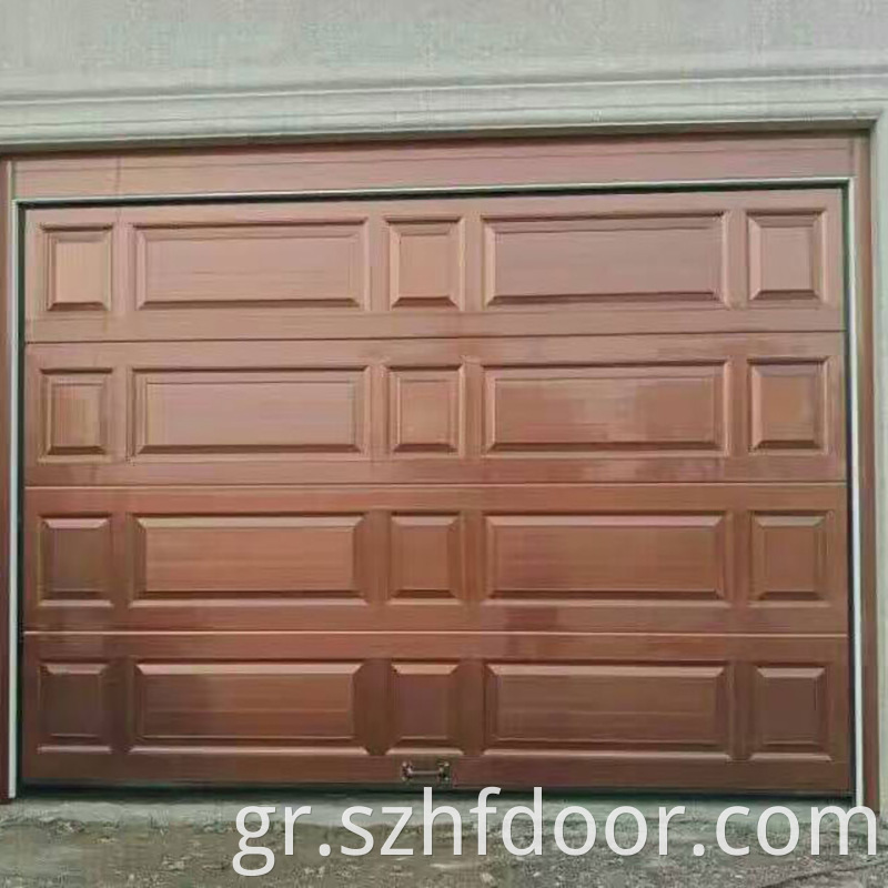 Garage sliding door